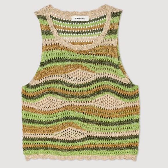 Sandro Metallic Tank NEW L octave - Picture 2 of 5